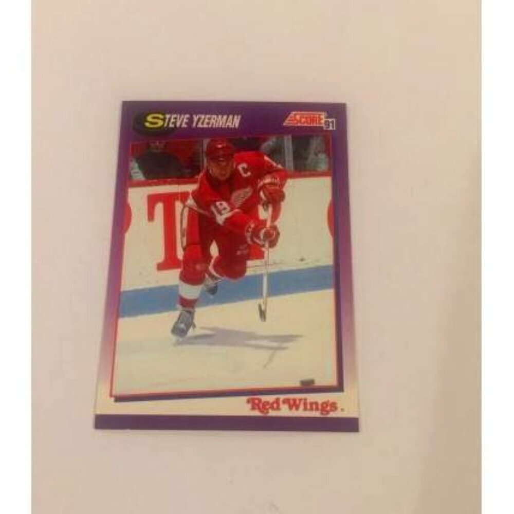 1991 SCORE STEVE YZERMAN RED WINGS #190 (MISC1)